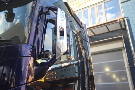 Home Country Mirror L for VOLVO FH4 <本国ミラー 左>