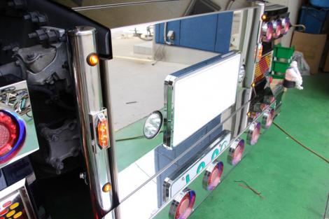 Back Chassis Twin Bar for VOLVO FH4 <バックシャーシツインバー>